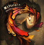 Mediavolon "Unaltered Empire" -albumin kansikuvassa piirroshahmona värikäs kuva sikiöasennossa olevasta naishahmosta, jonka selästä kasvaa rönsyilevää siipikuviota. Yhtyeen logo vaalealla värillä ja koristeellisin kirjaimin vasemmassa yläkulmas