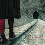 Disreflectin "Mnemophobia"-nimisen albumin etukannessa valokuva tytöstä, jolla mustat kengät, polvipituinen musta hame ja jaloissa punaiset polvisukat. Tyttö kävelee junaraiteella kohti mustaa tunnelia. Kuvan oikeassa alakulmassa artistin ja albumin