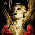 Veil Veil Vanishin albumin "Change In The Neon Light" etukannessa kellertävä valokuva vaaleahiuksisesta naisesta, joka katselee vasemmalle. Naisella mustat huulet ja helmikaulaketjuja sekä suuret korvakorut. Naisen taustalla näkyy mustaa ja kellertäv