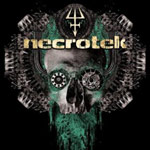 "None More Black" -EP.n etukannessa näkyy musta pohjaväri ja sen keskellä ihmisen pääkallo. Kallon ympärillä rautainen kehys, jonka yläosassa päällimmäisenä lukee Necrotekin nimi. Ihmisen pääkallolla silmäkuopissa jonkinlaiset mutterit. Kal