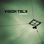 Vision Talkin albumin "Elevation" kansikuvassa näkyy vihreäsävyinen potretti pilvisestä taivaasta, jossa jonkinlaisia sähköjohtoja kaikkiin ilmansuuntiin. Vision Talkin logo vasemmassa yläkulmassa mustalla värillä. Logon alla valkoisella lukee al