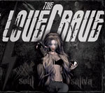 The LoveCraven "Soul Saliva" -albumin etukannessa näkyy tummanharmaa taustaväri, jonka päällä tietokoneella piirretty hahmo pitkähiuksisesta naisesta, jolla mustat rintaliivit ja farkut jalassa. Naisen takana suurin valkoisin kirjaimin lukee The Lov