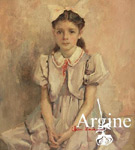 "Umori d'autunno" -albumin etukannessa näkyy maalaus tytöstä, jolla valkoinen rusetti hiuskampauksen päällä. Tyttö istuu tuolilla puettuna leninkiin. Kuvan oikeassa alakulmassa valkoisella värillä lukee Argine ja sen yhteydessä punaisella väril