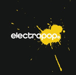 "Electropop Vol. 4" -kokoelman kannessa tummanharmaa kansitaide ja sen keskellä räikeä vaaleankeltainen maalitahra. Tahran päälle kirjoitettu vitivalkoisella ja pelkistetyllä fontilla sana "electropop" ilman lainausmerkkejä.