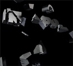 Mustavalkoinen ja pelkistetty kansitaide "Interpol"-albumia varten. Kuvassa musta pohjaväri ja sen päällä 3D-kirjaimina yhtyeen nimen muodostavat kirjaimet.