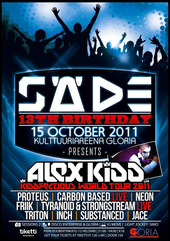 Säde 13th Birthday 15 October 2011.