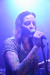 Angelika Kult Semifinalissa 10.9.2011. Kuvan otti Jouni Kautto.