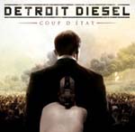 "Coup D'Etat" -albumin etukannessa piirros pukumiehestä, jonka selkään tähdätään pistoolilla.