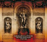 "The Living Forces of Evil" -albumin etukannessa kuva vanhoista patsaista seisomassa rivissä kiveen hakattuina.