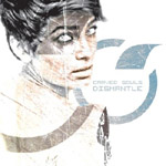 Valkoinen tausta, jota vasten ihmishahmon kasvot piirrettyinä niin, että henkilön silmät ovat valkoiset ja hiukset mustat.