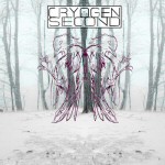 Valokuva tai piirros metsästä, jota vasten jonkinlainen piirros puusta tai sen rungosta. Kuvan yläosassa Cryogen Second -logo.