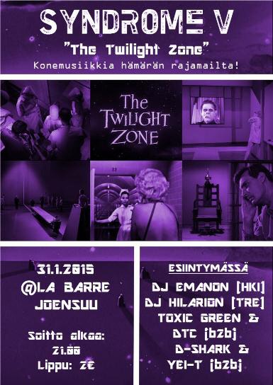 Syndrome V: The Twilight Zone. Konemusiikkia hämärän rajamailta!