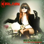 Valokuva naisesta, jolla pitkät tummanruskeat hiukset, aurinkolasit silmillään. Vasemmassa yläkulmassa punaisella värillä Kirlian Camera -logo.