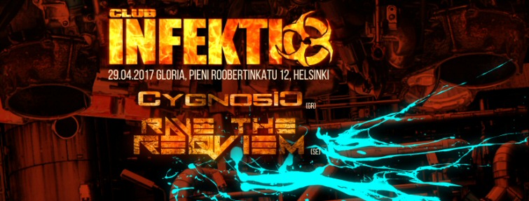 Club Infektio 29.4.2017 @ Gloria, Pieni Roobertinkatu 12, Helsinki.
