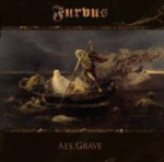 Hämärä, abstrakti ja ruskeasävyinen maalaus ihmishahmosta tarpomassa jossakin liejussa. Kuvan yläosassa Furvus-logo.