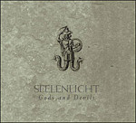 Seelenlicht-yhtyeen 'Gods and Devils' &ndash;albumin kansitaide, jossa näkyy marmorista taustaa vasten koristeellinen kohokuviosymboli, minkä alapuolella bändin nimi ja kiekon titteli.