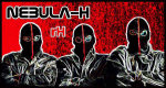Nebula-H -nimisen rytmikolmikon promovalokuva vuodelta 2008. Kuvassa näkyy kolme mustiin kommandopipoihin ja mustiin takkeihin pukeutunutta ihmishahmoa verenpunaista ja kuvioitua taustaa vasten. Vasemmassa yläkulmassa bändin logo.