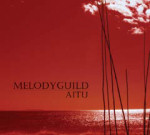 Melodyguildin "Aitu"-albumin kansikuva. Kuva on punainen potretti punertavasta taivaasta ja sen alla näkyvästä punaisesta merestä, jonka päällä tummanpunaisella värillä lukee Melodyguild ja bändin nimen alla albumin nimi.