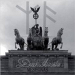 Dark Awaken harmaasävyinen kansikuva albumia "Meseonas" varten. Kuvassa näkyy taustalla harmaa taivas, jonka edessä suuria ratsastajapatsaita kivijalustalla. Kahden laukkaavan hevosen välissä näkyy roomalainen standaari. Kuvan päällä riimuja. Bä