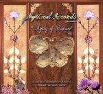 Mythical Recordsin "Odyssey of Rapture" -kokoelman kansikuvassa näkyy tummaa puunväristä kehystä vasten jonkinlainen helmiäispintainen perhonen keskellä kuvaa. Yläosassa Mythical Recordsin ja julkaisun nimi kaunokirjoituksella. Kuvassa kaksi sivupa